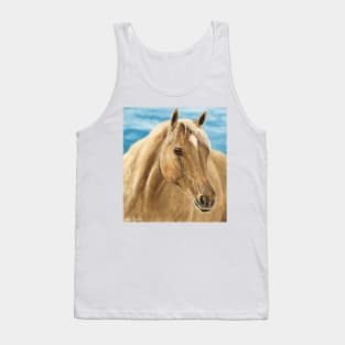 A Blond Horse Painting Tank Top